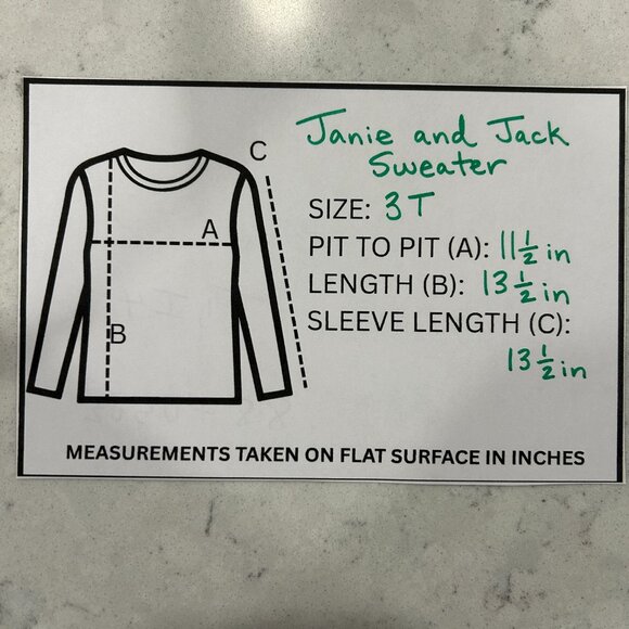 Janie and Jack Christmas Sweater Red White Gold Buttons Faux Fur Collar Size 3T - Picture 6 of 6